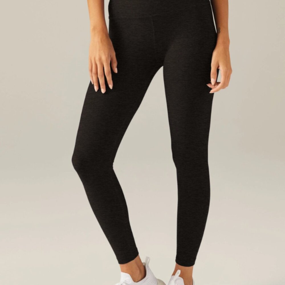 Beyond Yoga Spacedye Darkest Night High Waisted Leggings, XS